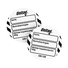 Unitag Einsteckschild - Brady Part: UNI-DE-UNI-I-WH-20 | Brady | Brady.de