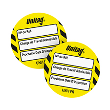 Insert Unitag - Brady Part: UNI-FR-UNI-I-YL-20 | Brady | Brady.fr