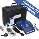 Étiqueteuse BMP71 - Version avec clavier AZERTY et suite Identification de produits et fils de Brady Workstation sku:BMP71-AZ-EU-PWID