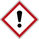 Simbolo GHS – GHS07 - Pericolo per la salute