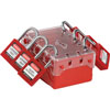 Boîte de condamnation ultra-compacte avec cadenas à clés différentes 3