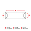 BMP71 BMP61 M611 BradySleeve polyolefin krimpkousen voor draadmarkering 3
