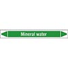 Mineral Water Linerless Pipe Markers on a Roll