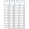 Klemmblock-Kennzeichnung für WA I O SYS, 12 x 7