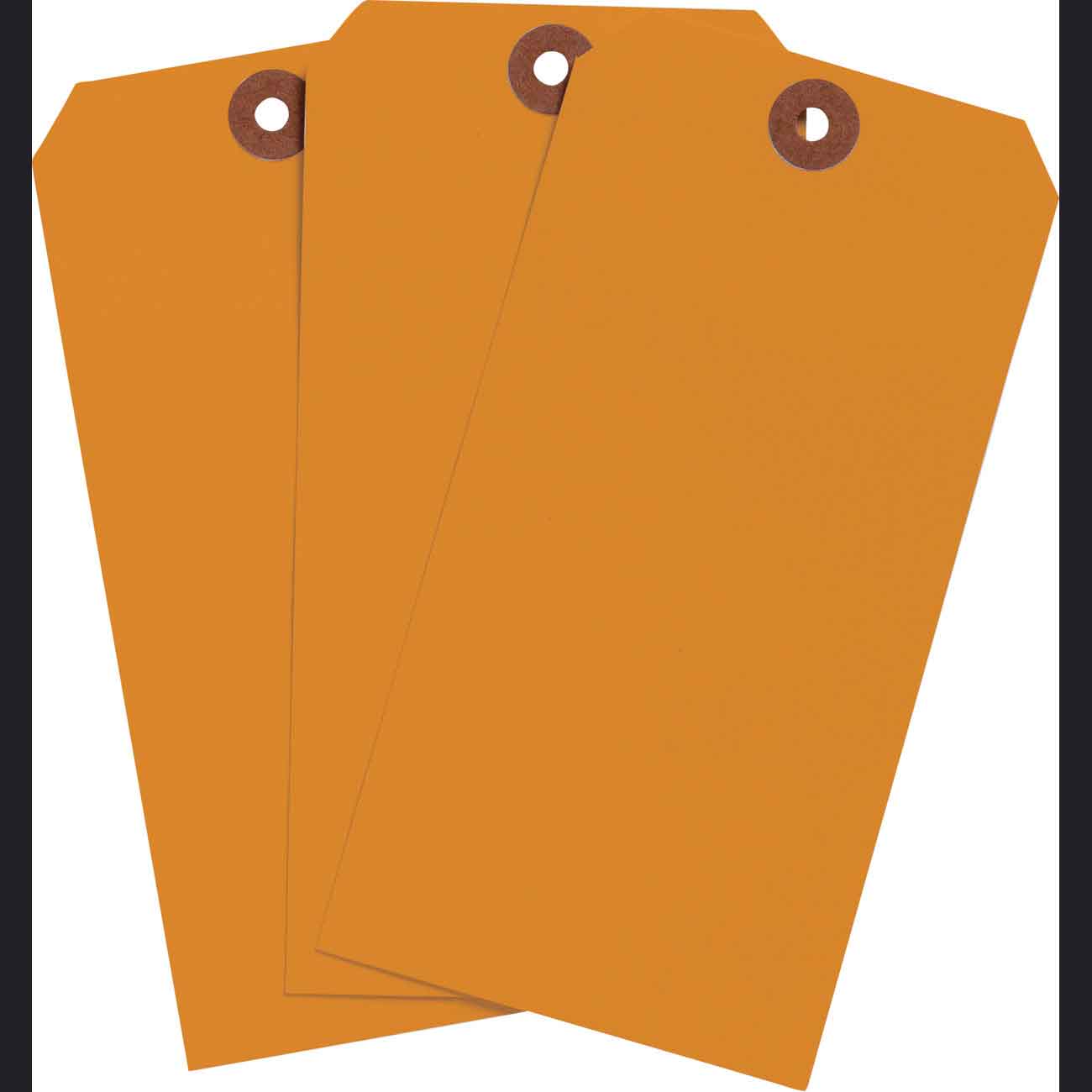 102135 Blank WO Tags 6.25" H x 3.125" W Orange