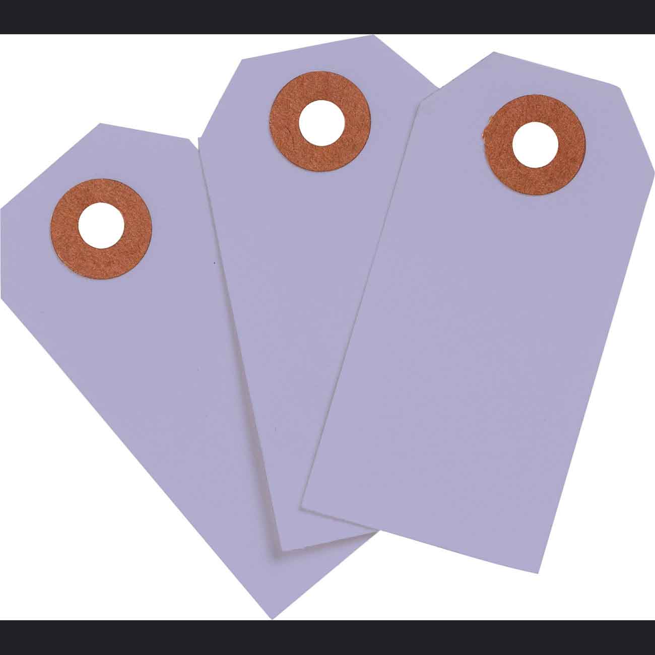 102153 Blank WO Tags 3.25" H x 1.625" W Lav