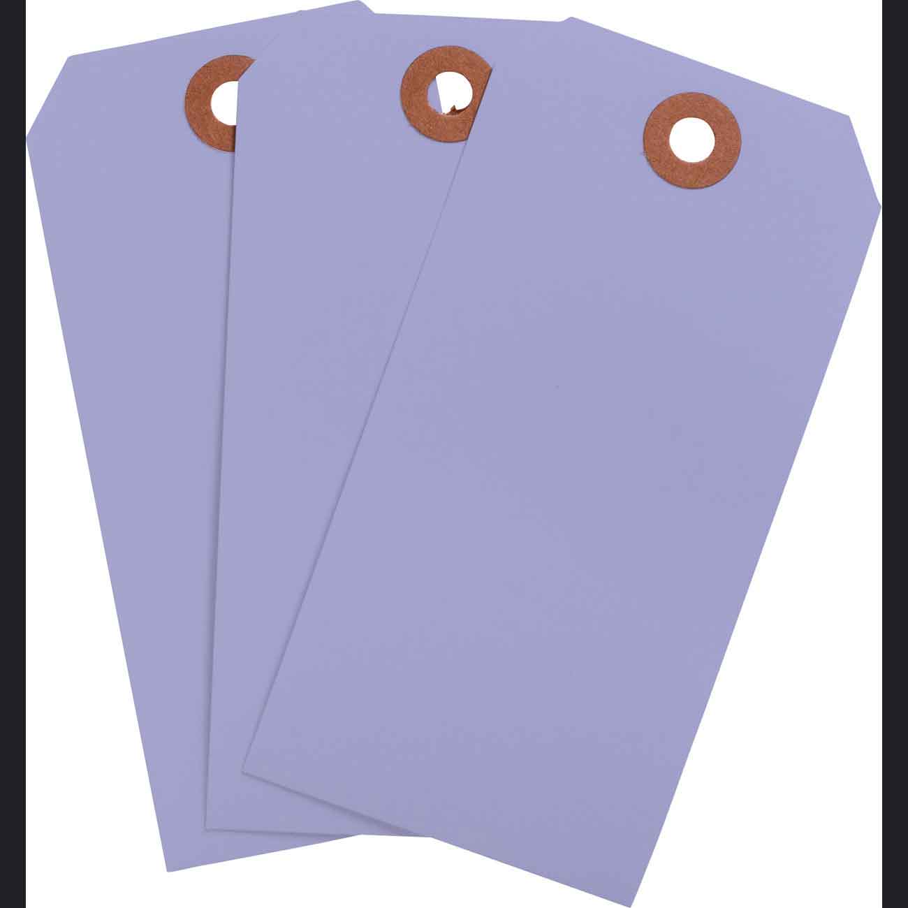 102155 Blank WO Tags 4.25" H x 2.125" W Lav