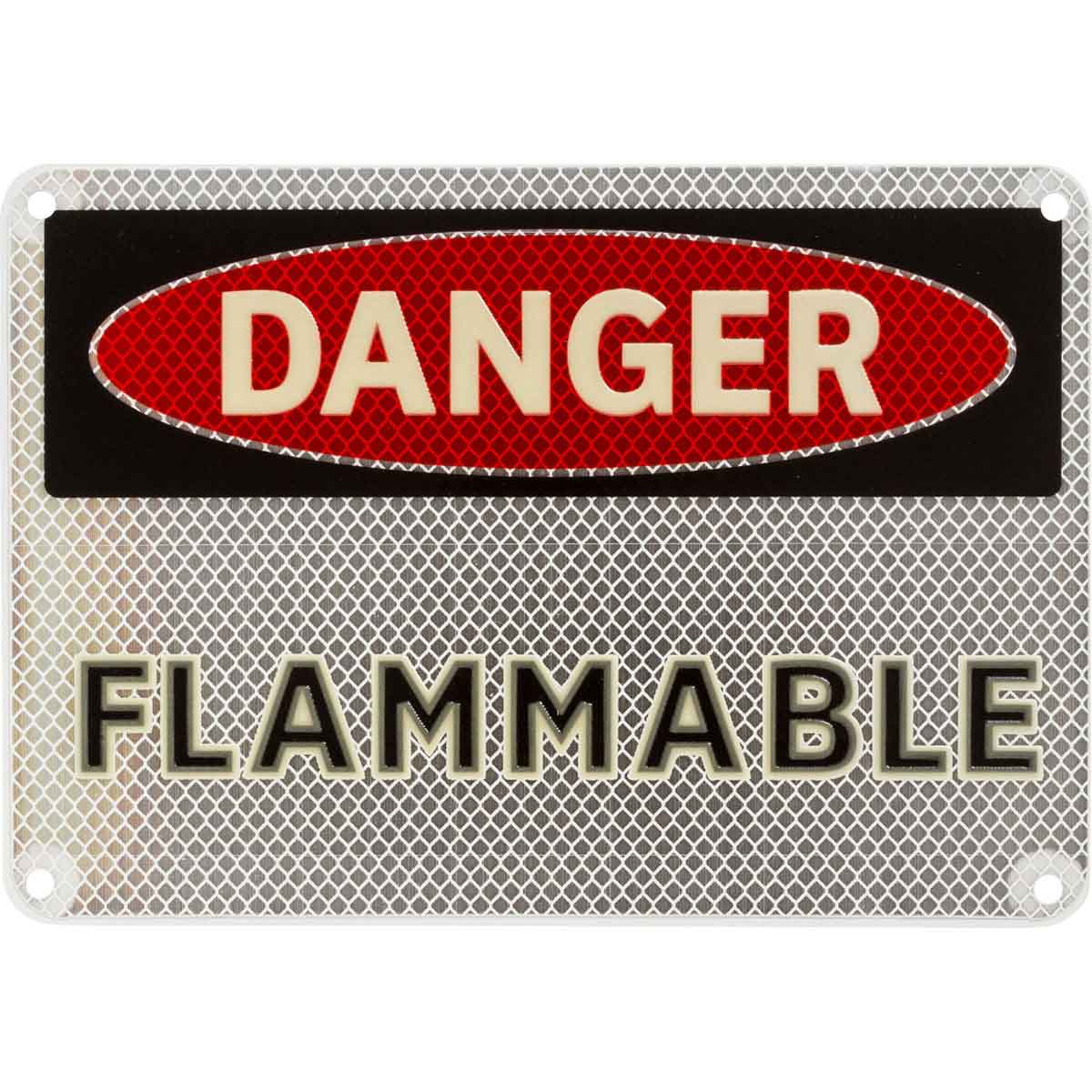 102479 ALUMINUM 3 IN 1 SGNS 7X10 BLK,RED/WHT