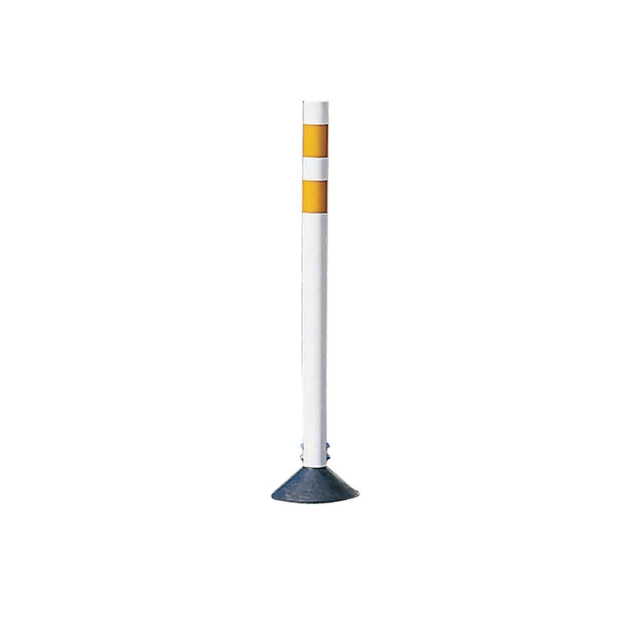103575 TUBULAR POST WHT ON ORANGE 4FT