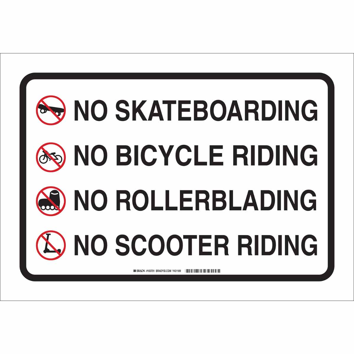 103701 14X20 BLK/RED/WHT NO SKATEBOARD...