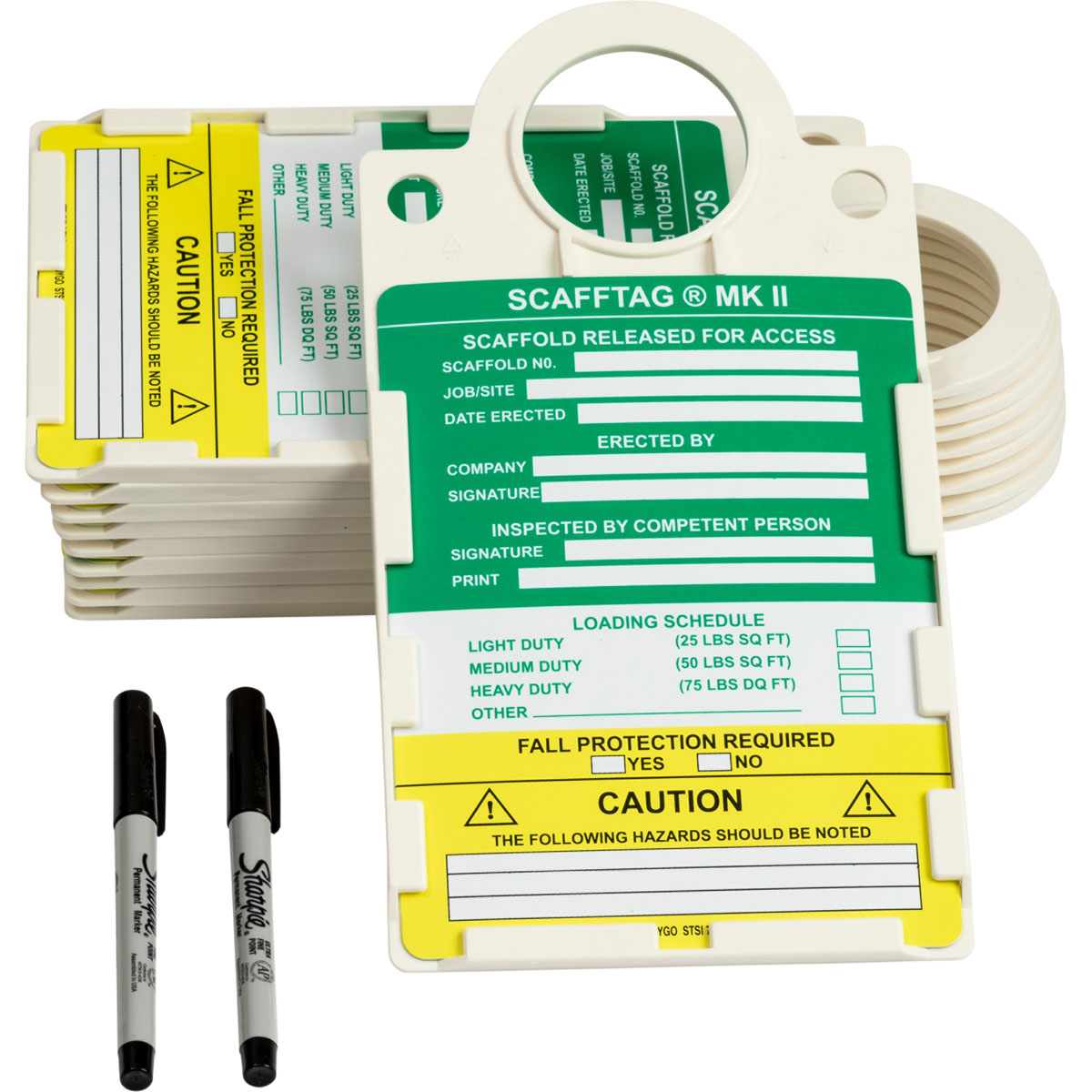 SCAF2-STHUSAA SCAFFTAG MARK II HOLDERS,INSERTS,PEN