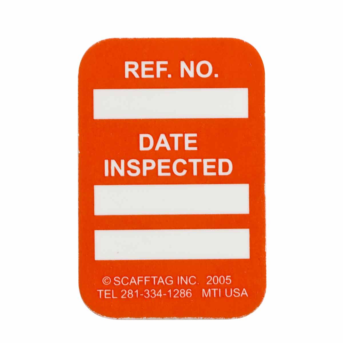 MIC-MTIUSA O MICROTAG,DATE INSPECTED,1.75X1.25,ORANGE