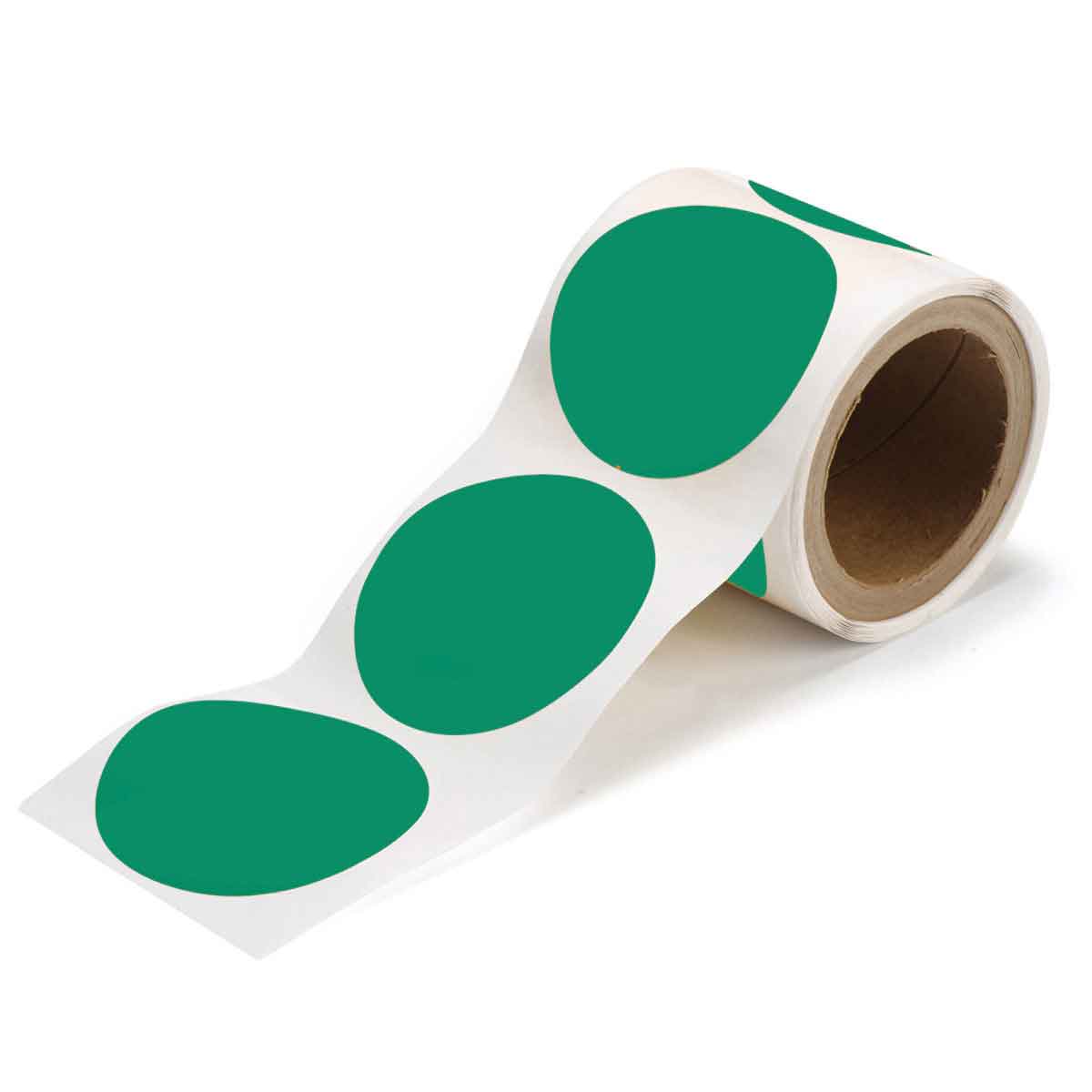 104401 3.5" B514 GREEN FLOOR DOTS 400/RL