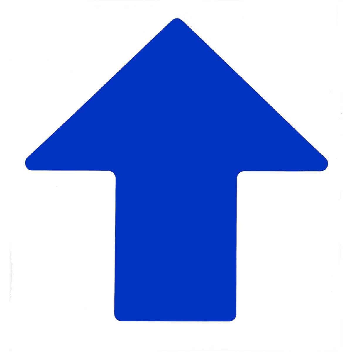 175656 4" X 10" B514 BLUE FLOOR ARROWS 25PK