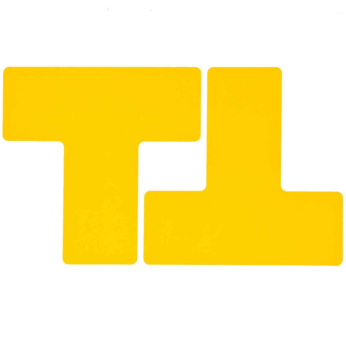 104451 3" X 8" B514 YELLOW FLOOR TS 20PK