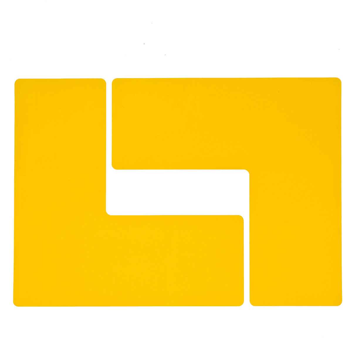 104457 4" X 10" B514 YELLOW FLOOR LS 20PK