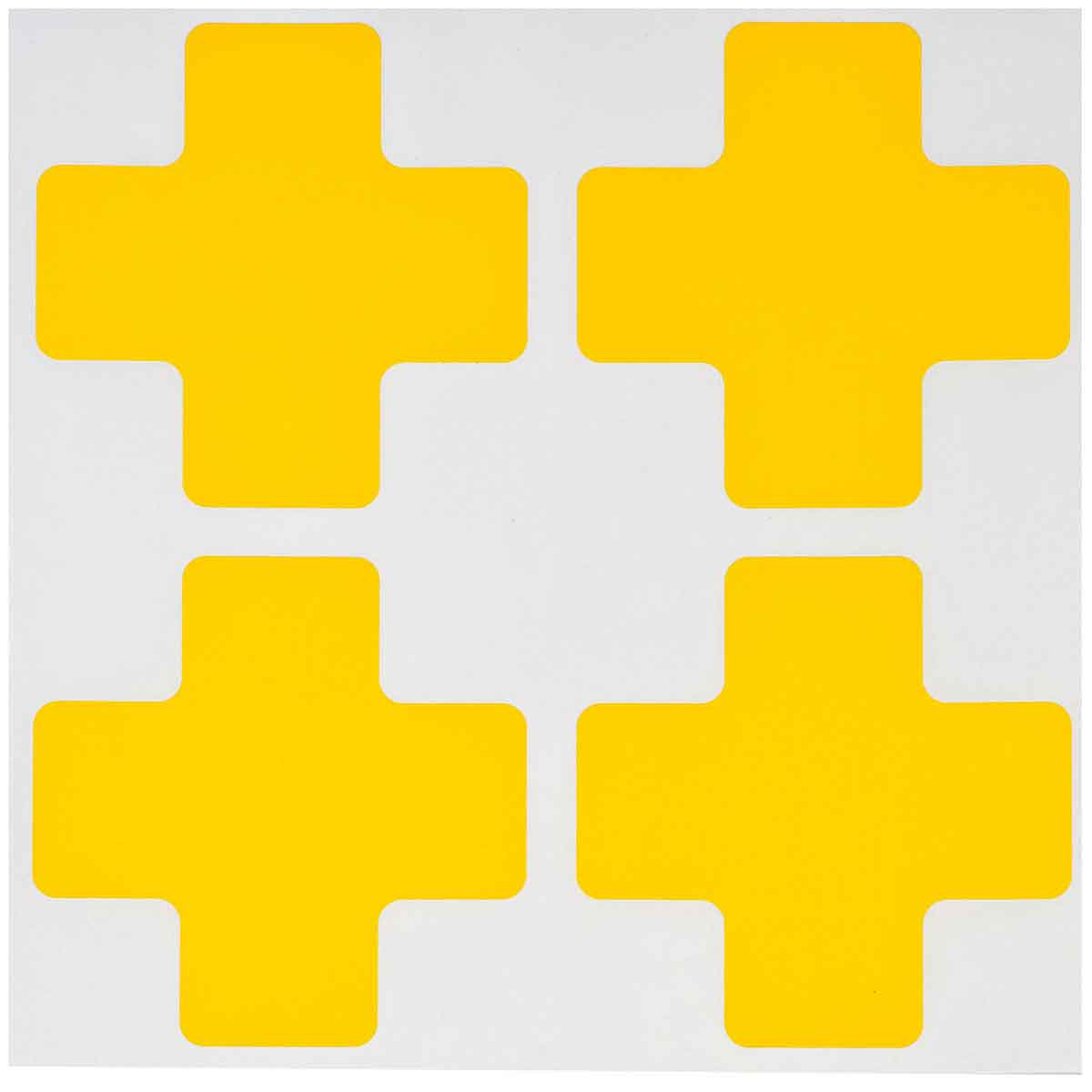 104469 2" X 5" B514 YLW FLOOR CROSSES 20PK