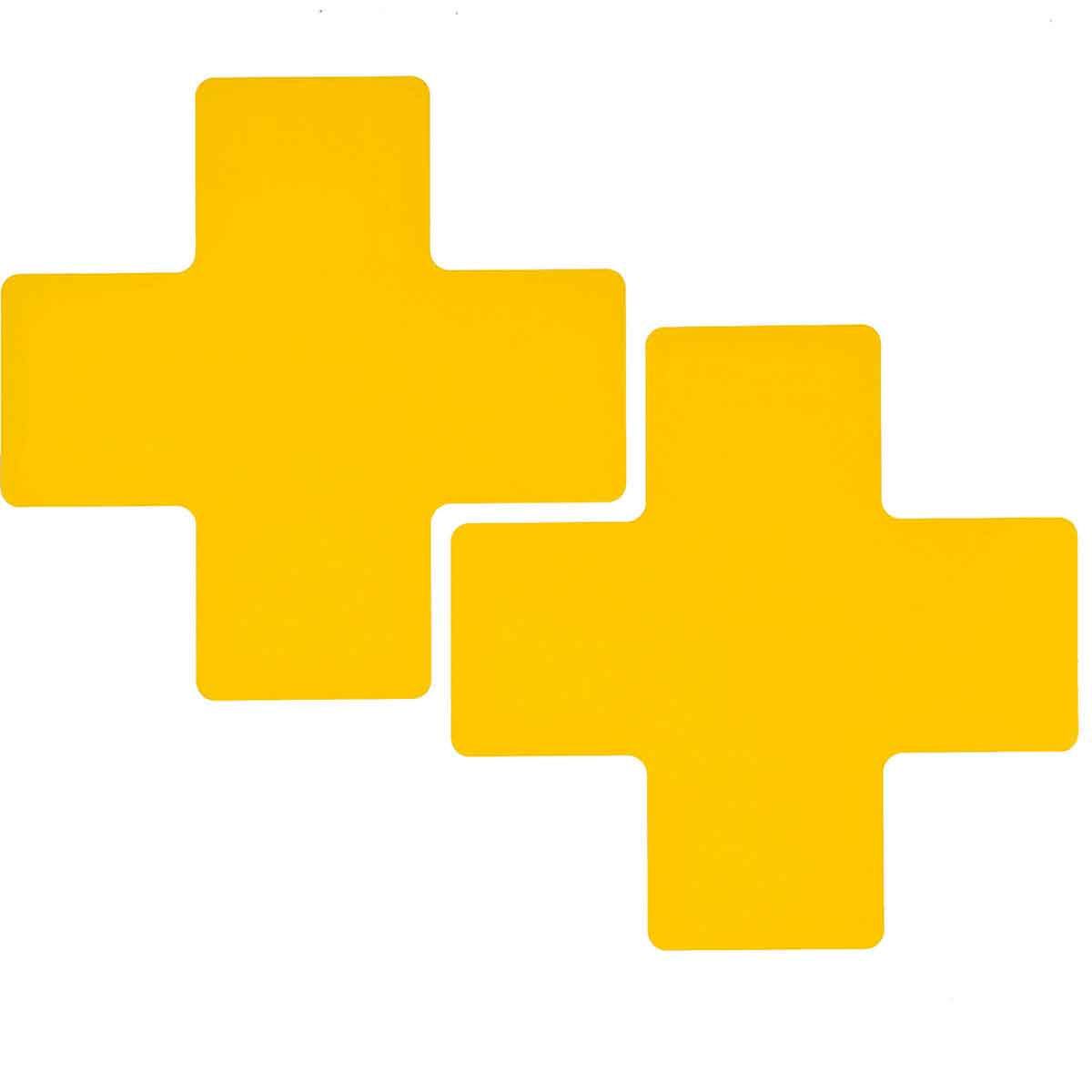 104475 3" X 8"B514 YELLOW FLOOR CROSSES 20PK