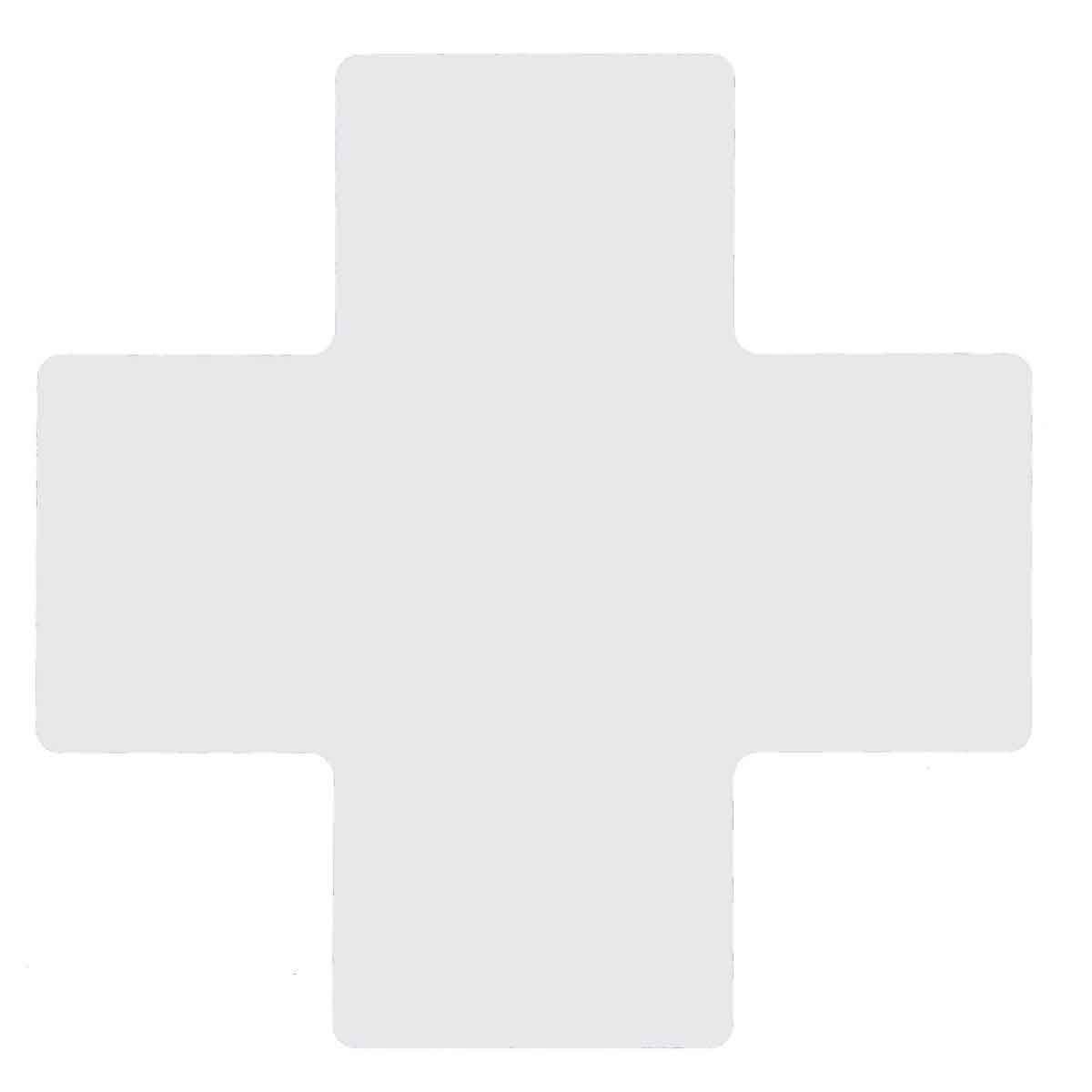 104483 4" X 10"B514 WHITE FLOOR CROSSES 20PK