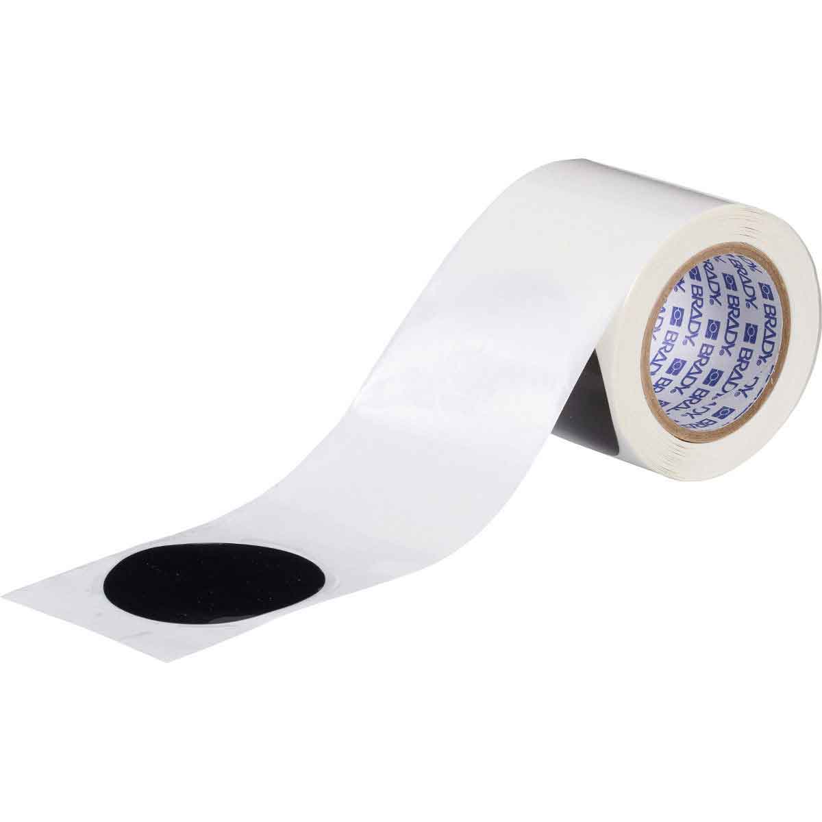 104525 3.5" B514 BK FLOOR DOTS SPACED 18" 80/RL
