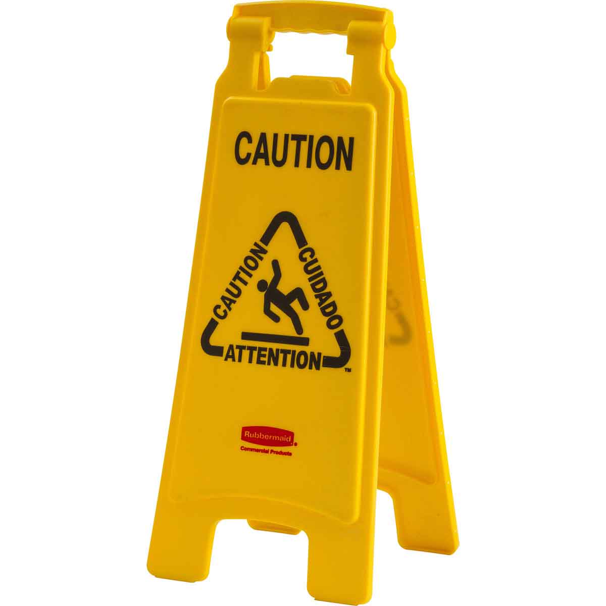 104810 HEAVY DUTY FLOOR STAND 2-SIDED CAUTION