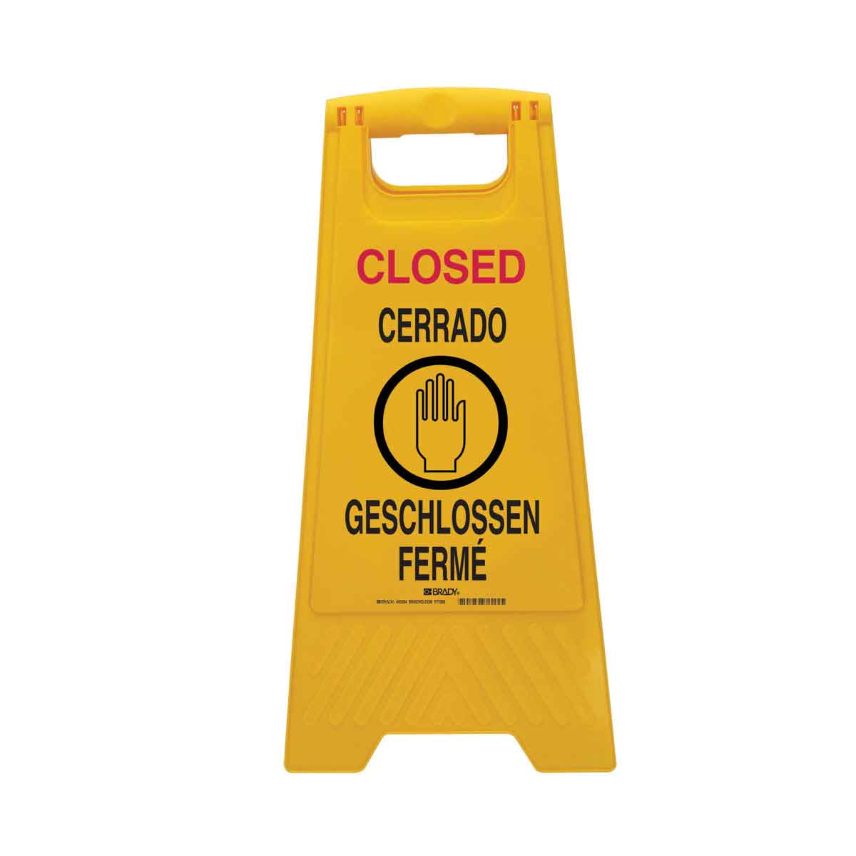 104811 HEAVY DUTY FLOOR STAND 2-SIDED CLOSED