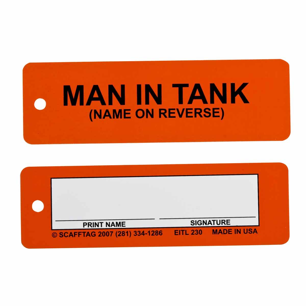 MUL-EITL 230 MULTITAG INSERT, MAN IN TANK