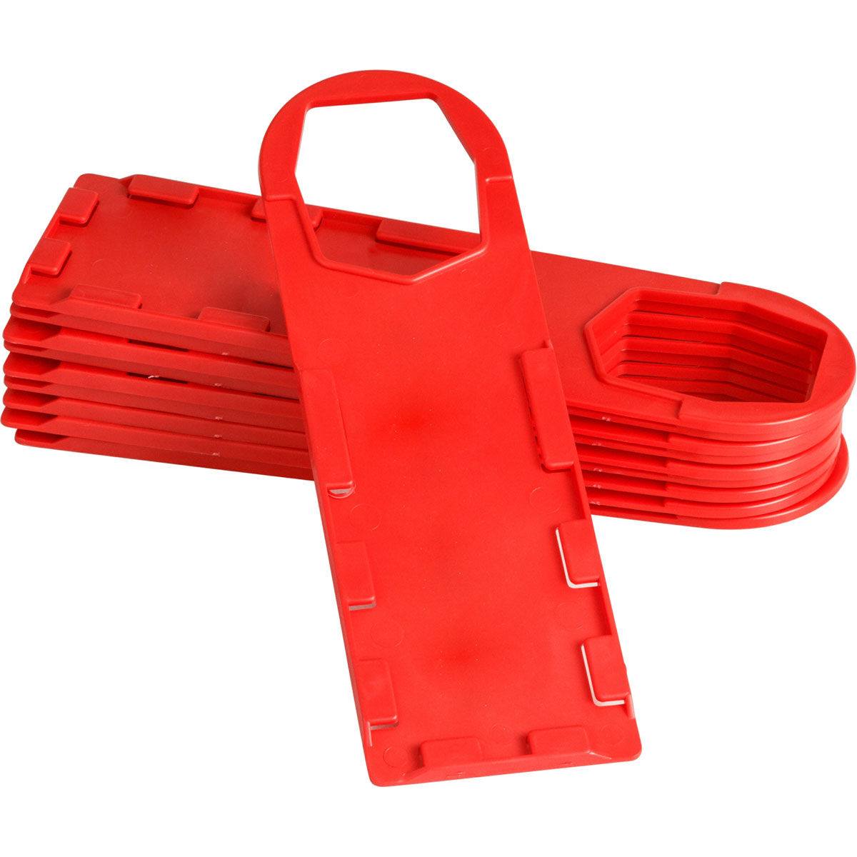 SCAF-STH 146BLA-FG SCAFFTAG HOLDERS RED 10/BOX - BLANK