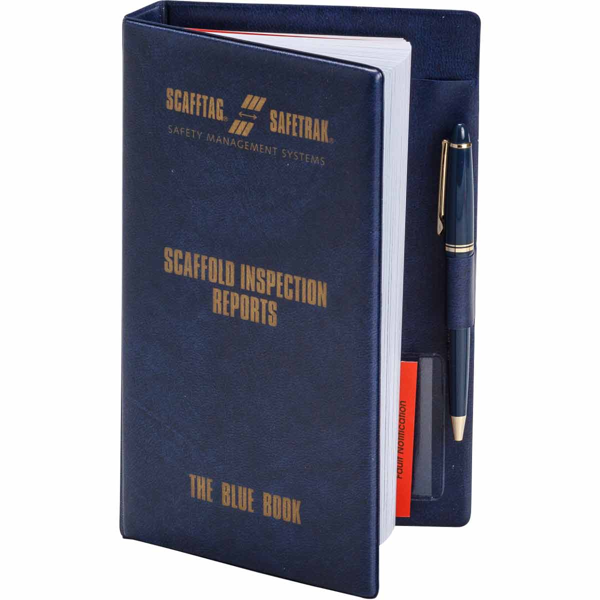 BB-SIB-02 BOXED SCAFFTAG INSPECTION REPORTS BLUE BOOK