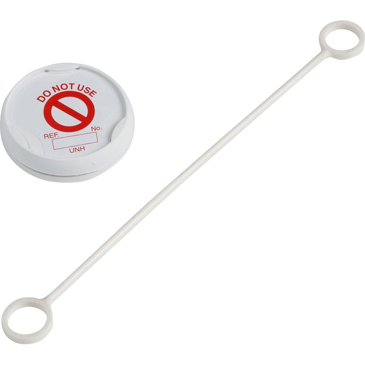 UNI-UNH 6 P STRAP UNIVERSAL TAG HOLDER W/6" PLSTC STRP KIT