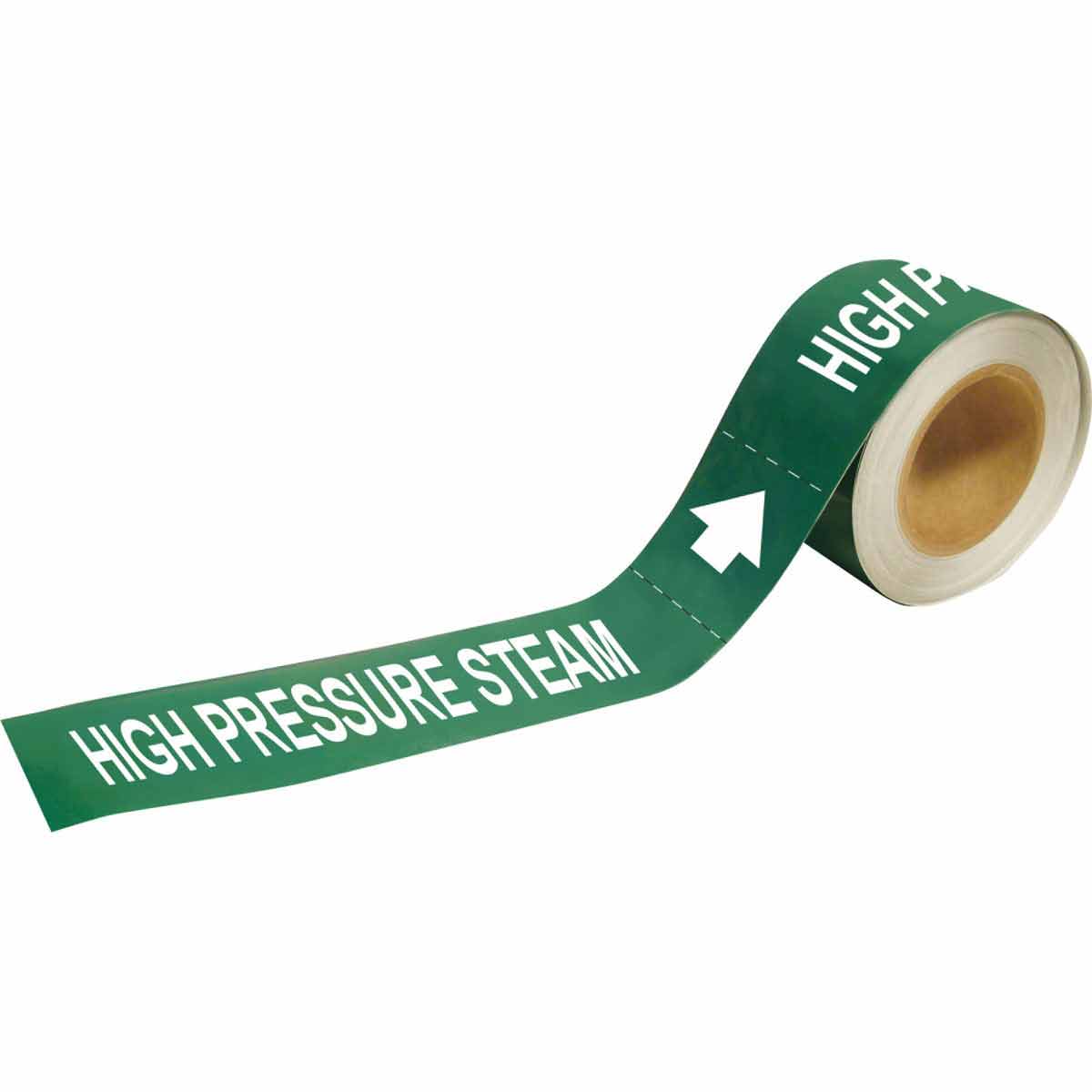 Brady 109155 2 x 12 Pipe Marker-To-Go High Pressure Steam