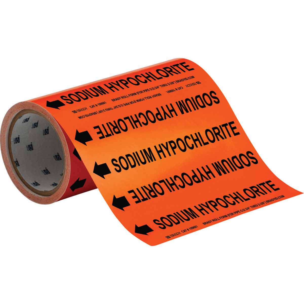 109681 B946 8"X30' RFPM BLK/ORG