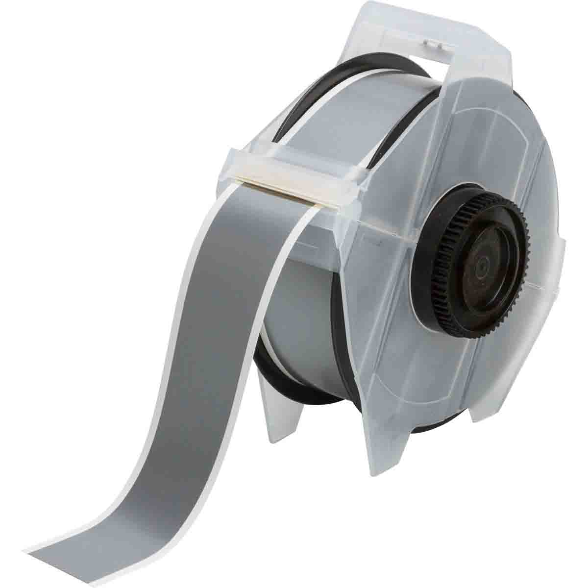113145 Label Vinyl 1.125in x 100ft GY