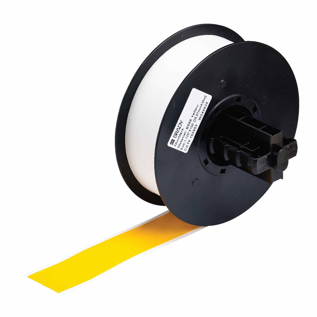 113194 Label Vinyl 1.125in x 100ft YL