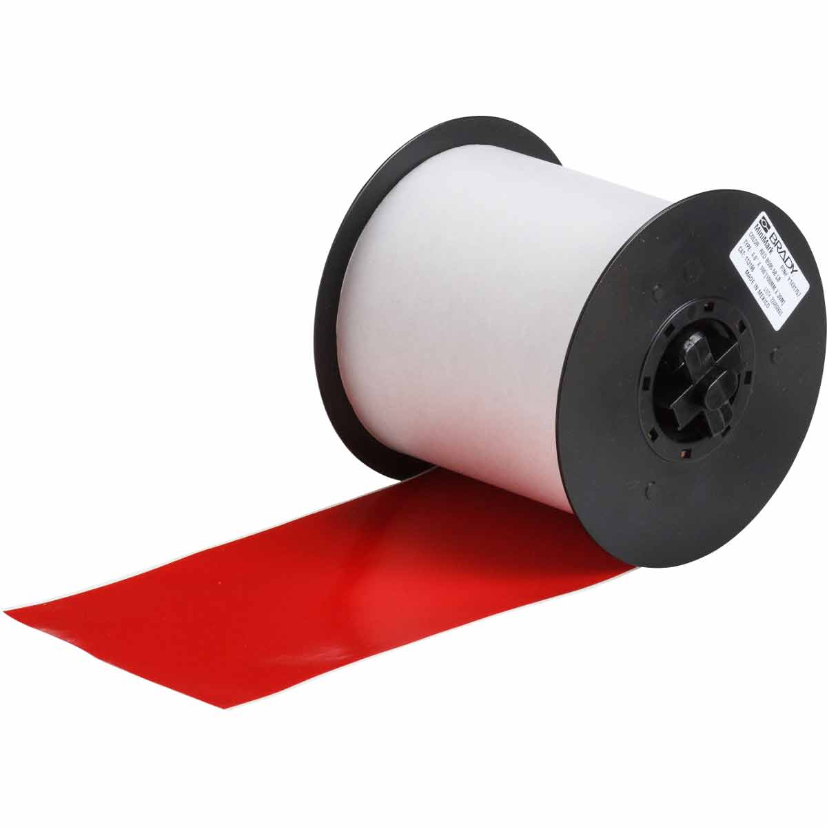 113196 Label Vinyl 4in x 100ft RD