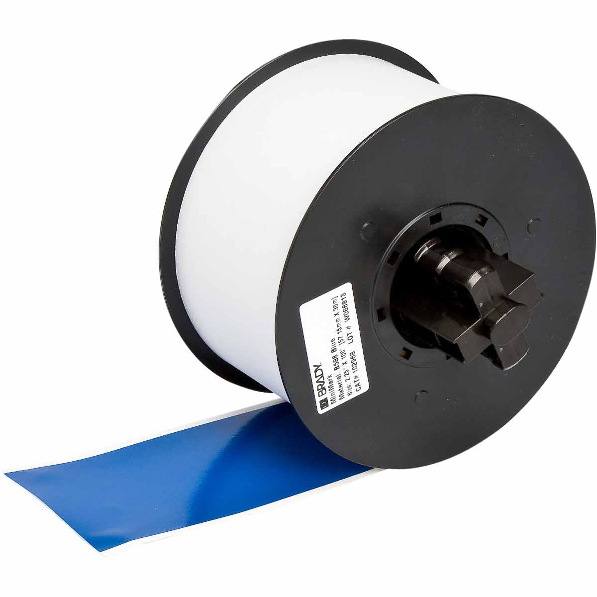 113209 Label Vinyl 2.25in x 100ft BL