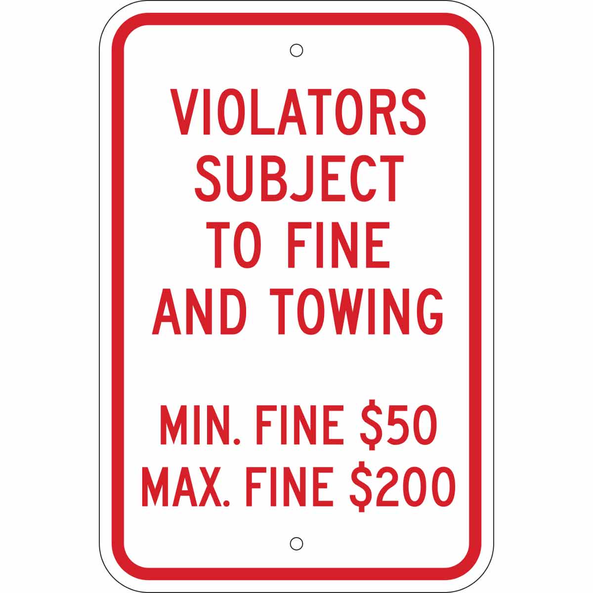 115265 ADA TRFC SIGN PA -VIOLATORS RE HIP