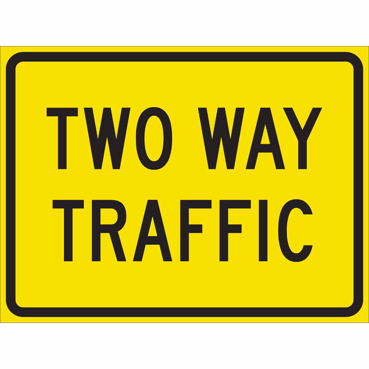 115423 TRFC SIGN 2 WAY TRFC REFL HIP
