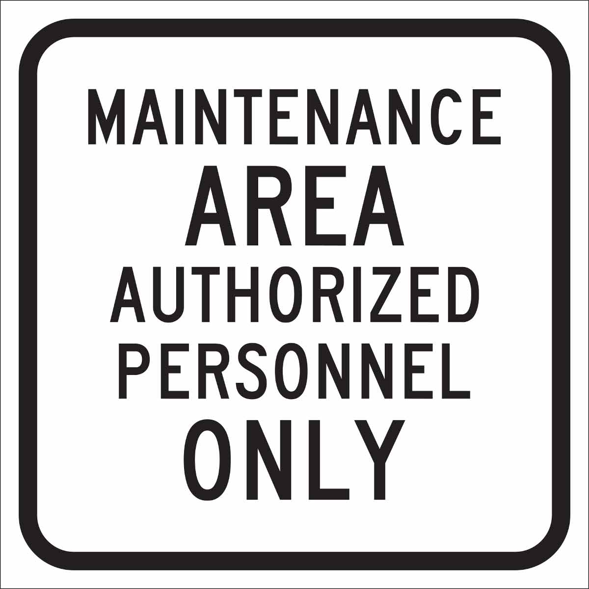 115503 TRFC SIGN MNTNC AREA REFL ENG