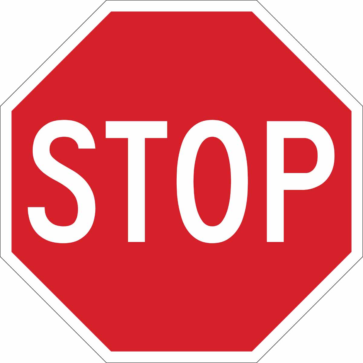 115589 TRFC SIGN STOP REFL MINI 12X12 HIP