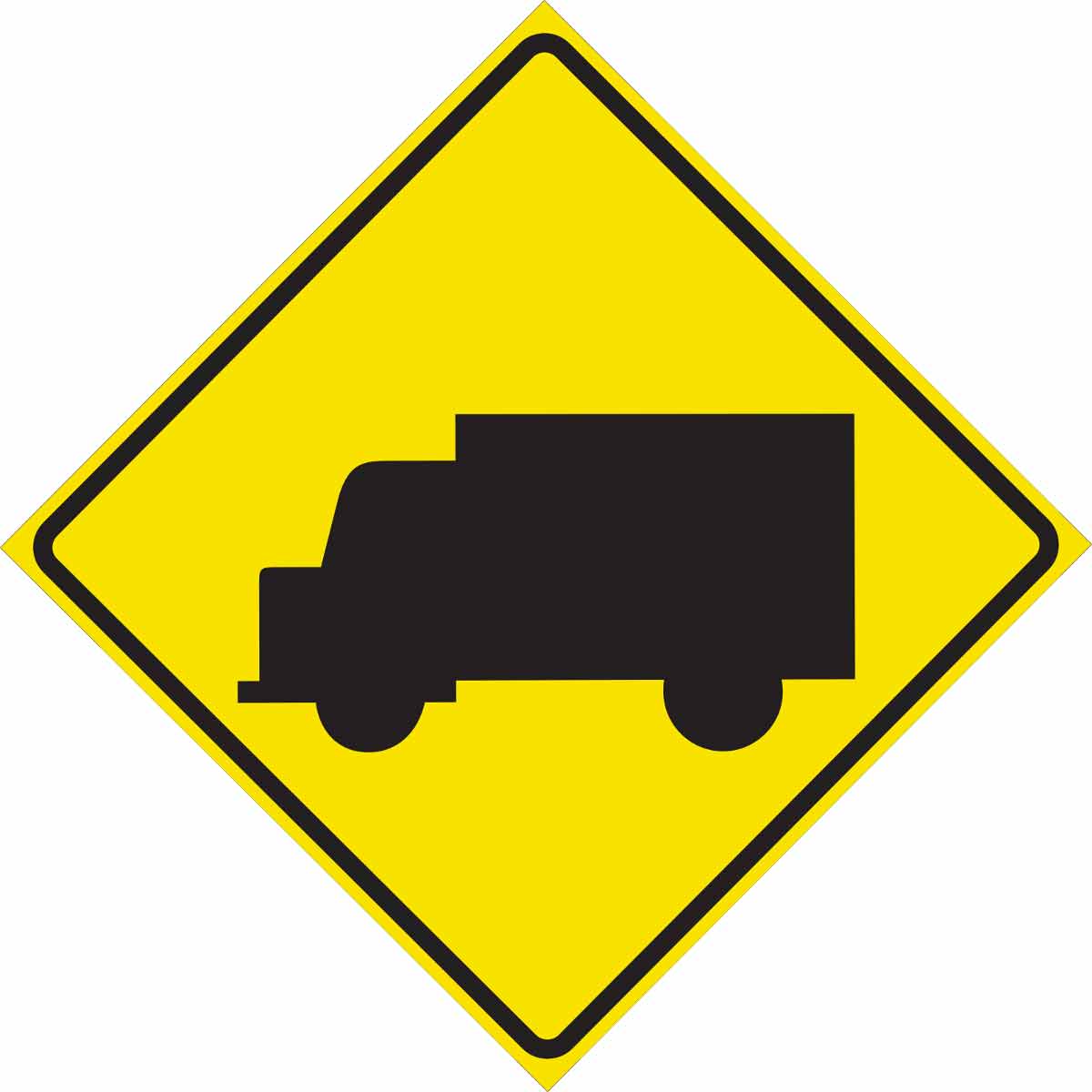 115599 TRFC SIGN TRUCK PICT REFL HIP