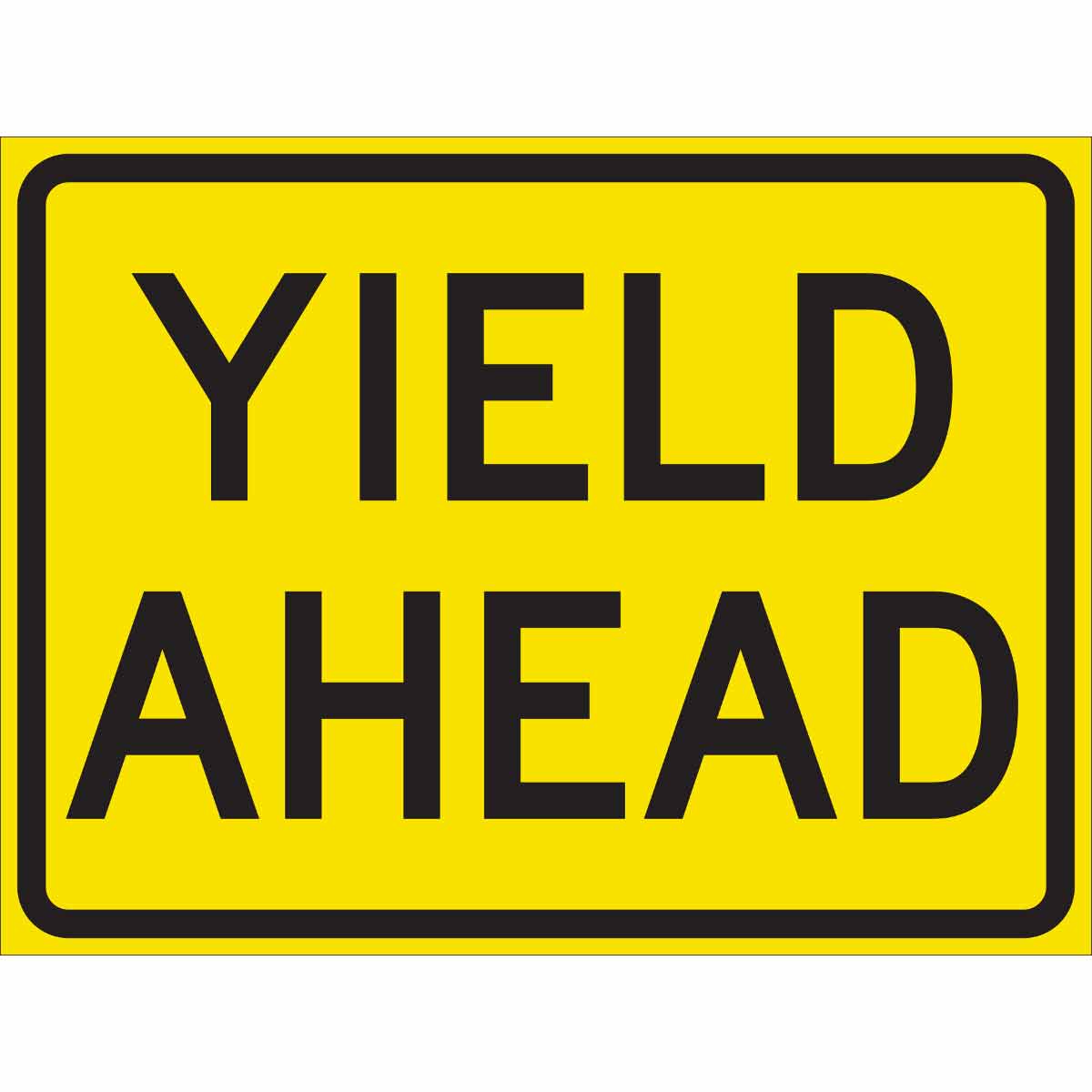 115606 TRFC SIGN YIELD AHEAD REFL HIP