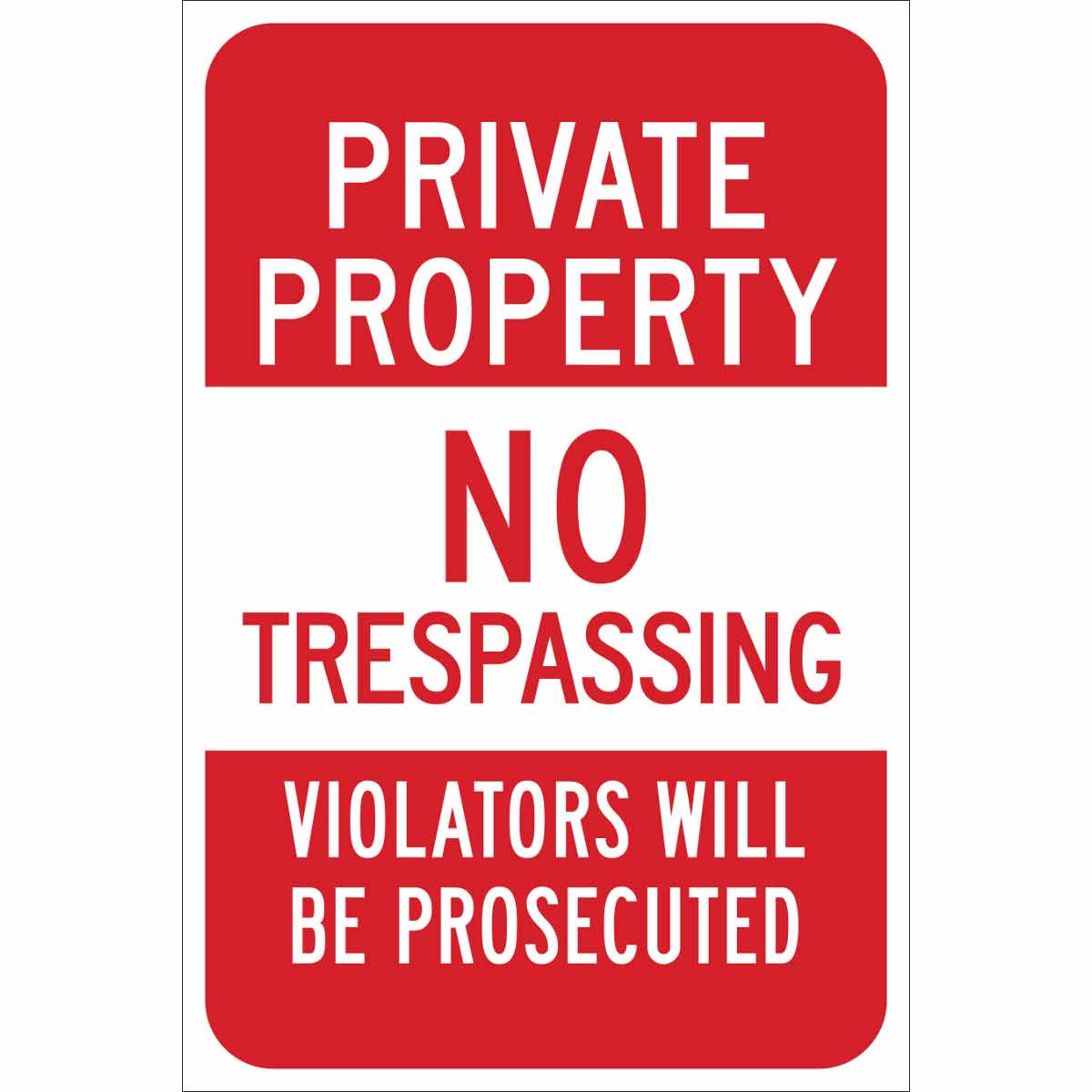 115624 TRFC SIGN PRIVATE PROPERTY ENG