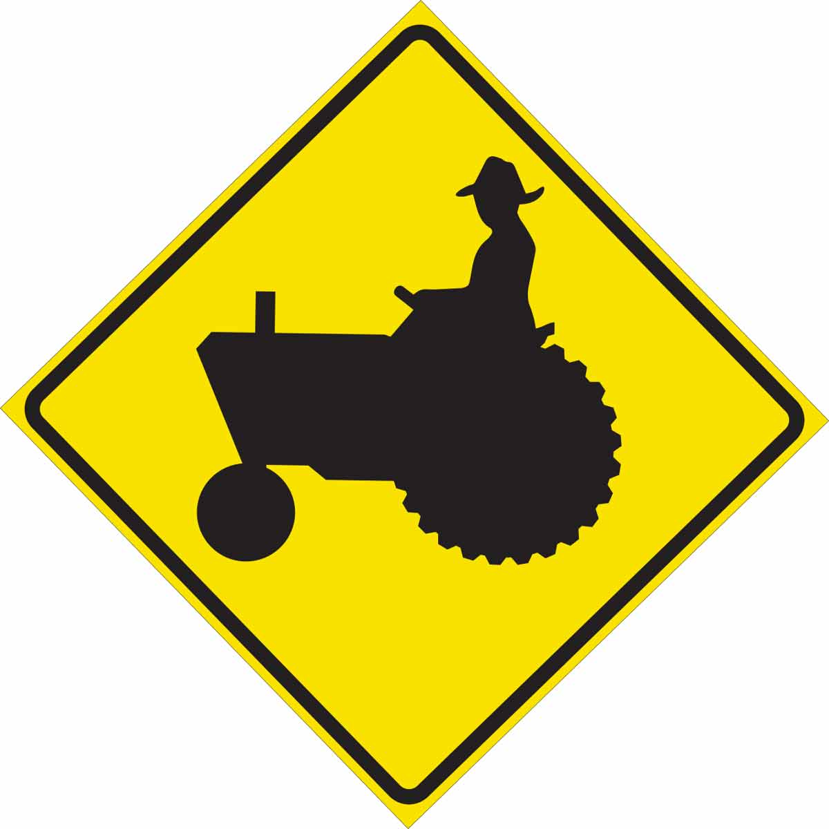 115651 TRFC SIGN FARM EQUIPMENT HIP
