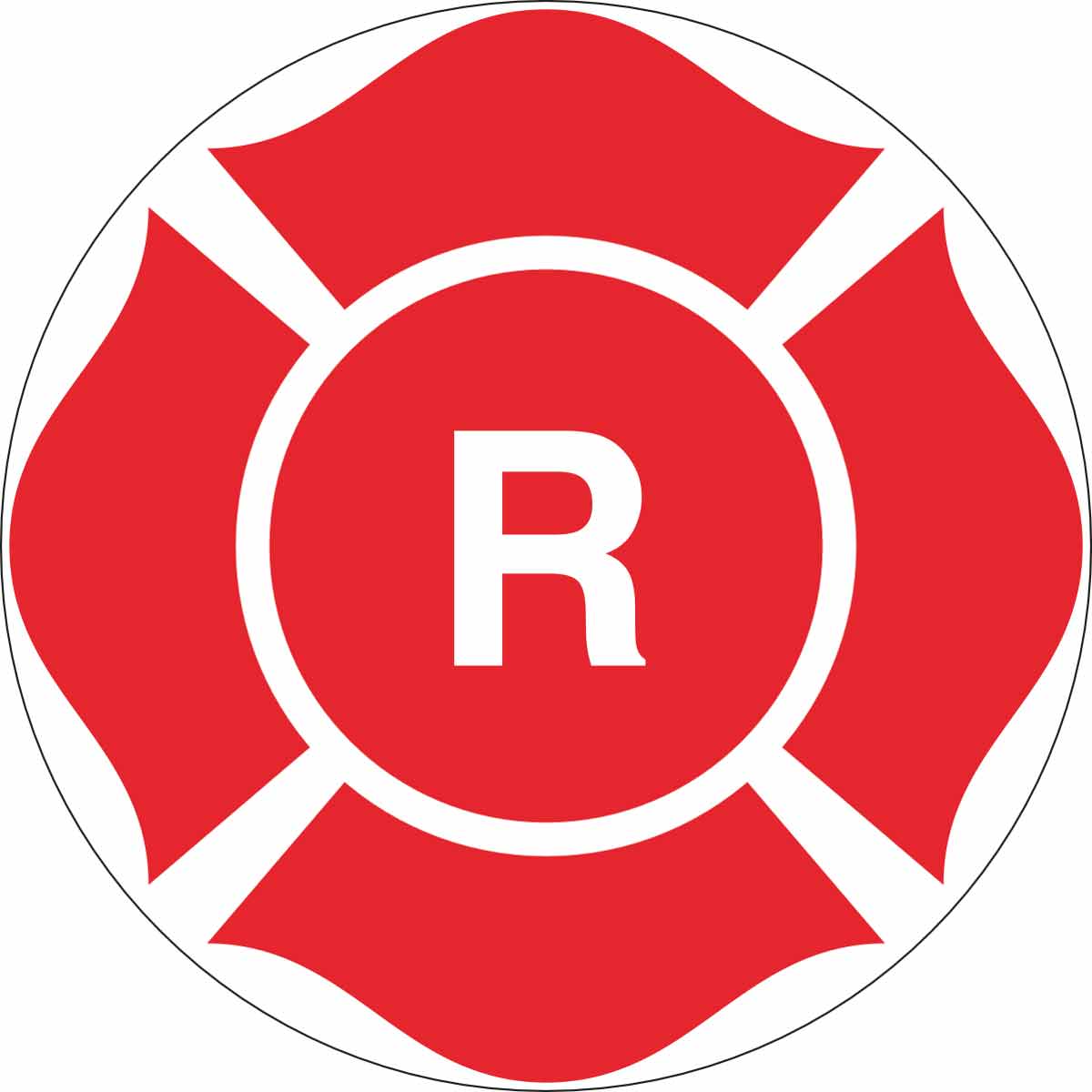 116361 FL TRUSS MARKING PS SIGN "R" ENG