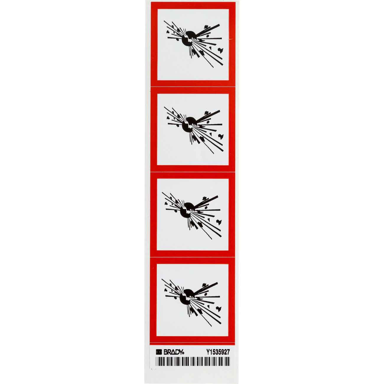 118817 GHS EXPLOSIVE B7569 4/CARD 2"