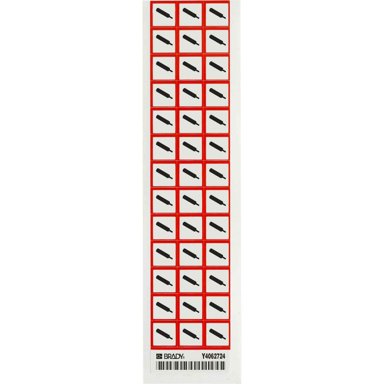 118833 GHS GAS PRESSURE B7569 39/CARD 5/8"