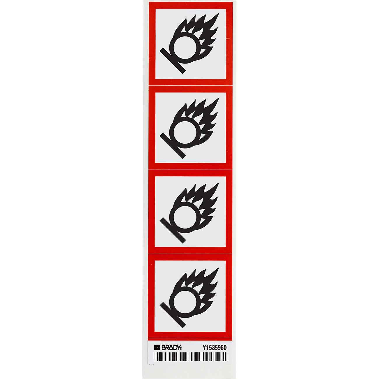 118883 GHS OXIDIZING B235 4/CARD 2"