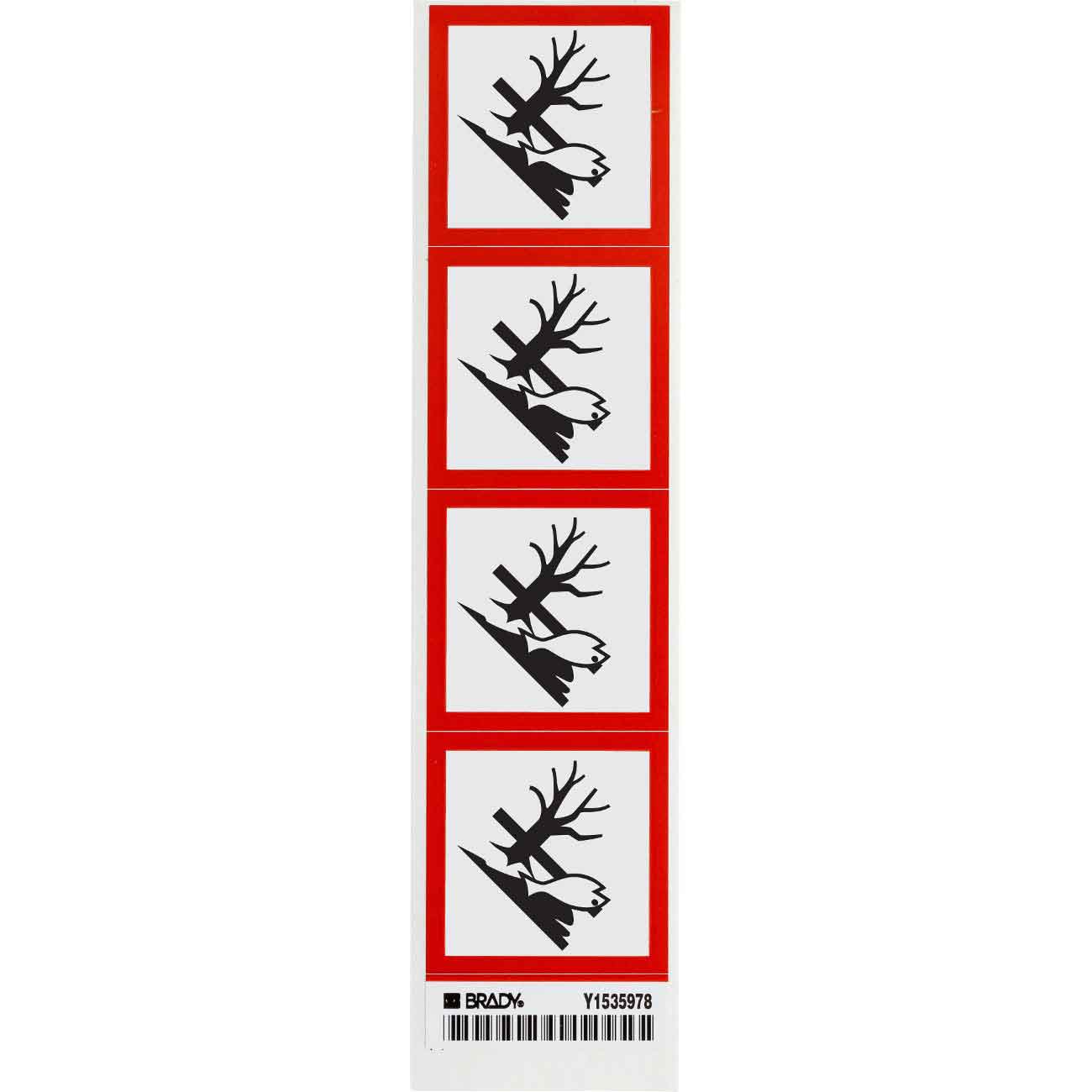 118919 GHS ENVIRONMENTAL B235 4/CARD 2"
