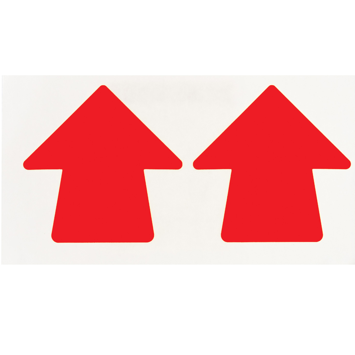 121051 B7569 AISLE MARKING ARROW 3" RED 100/RL